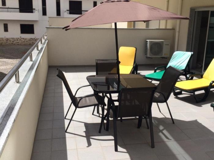 Laguna mar beach house Monte Gordo Bagian luar foto