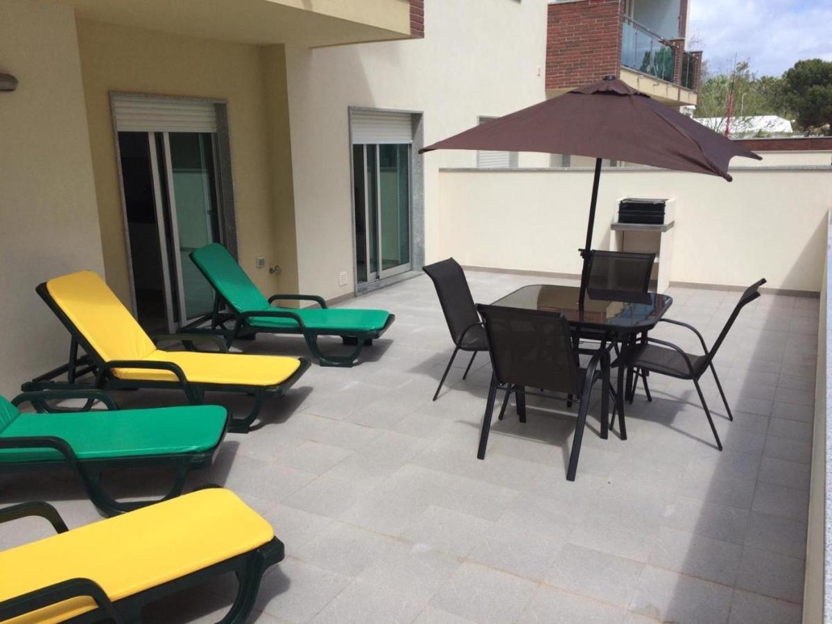 Laguna mar beach house Monte Gordo Bagian luar foto