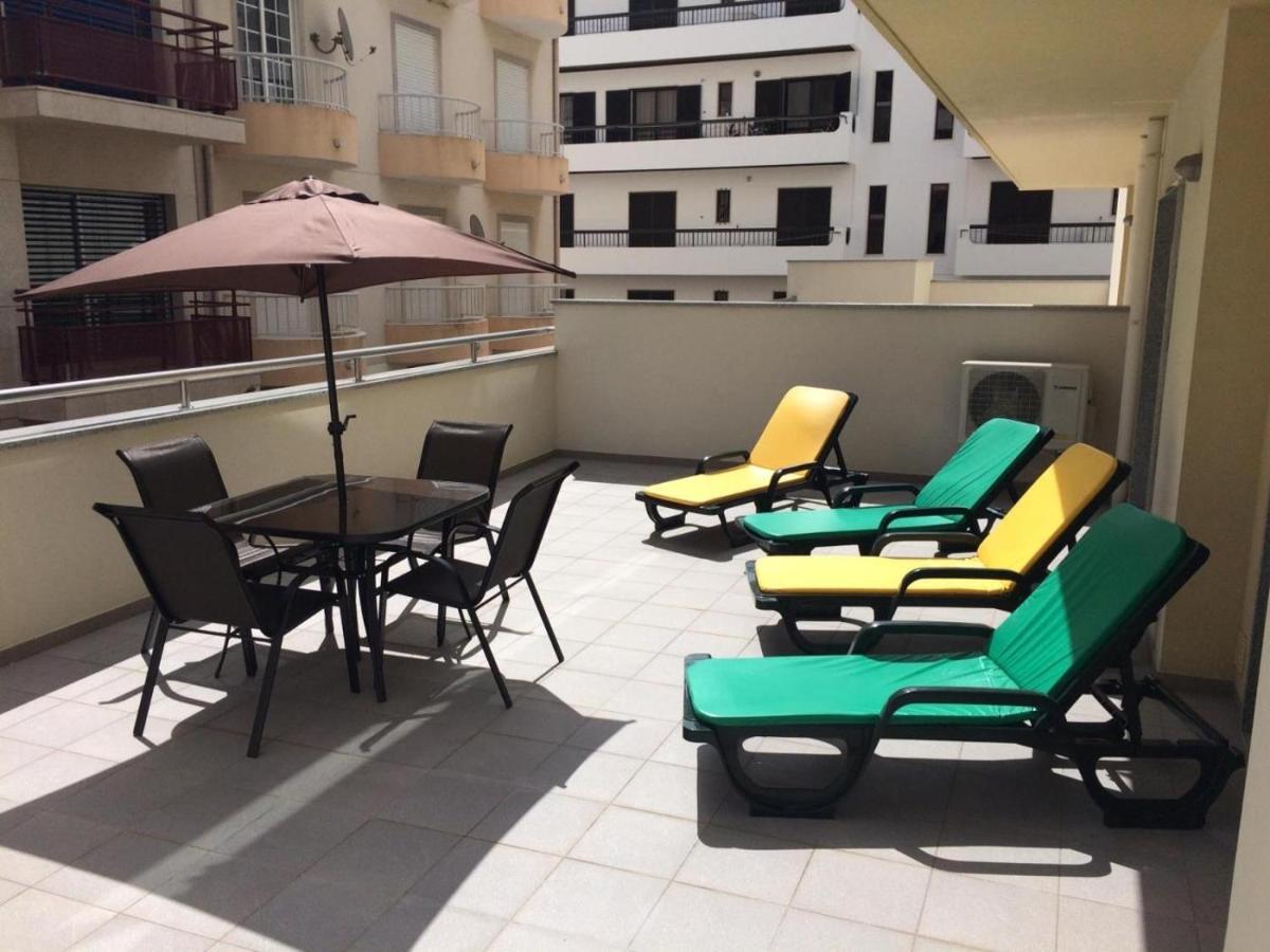 Laguna mar beach house Monte Gordo Bagian luar foto
